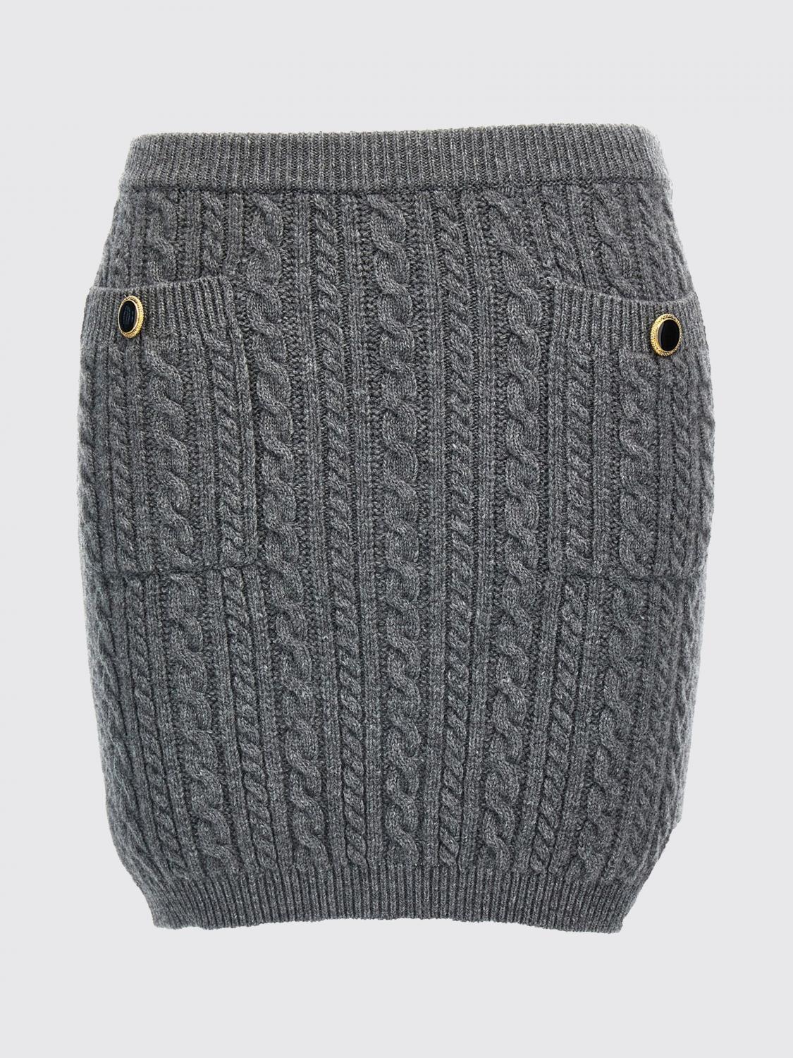 ALESSANDRA RICH ROCK: Rock damen Alessandra Rich, Grau - Img 1