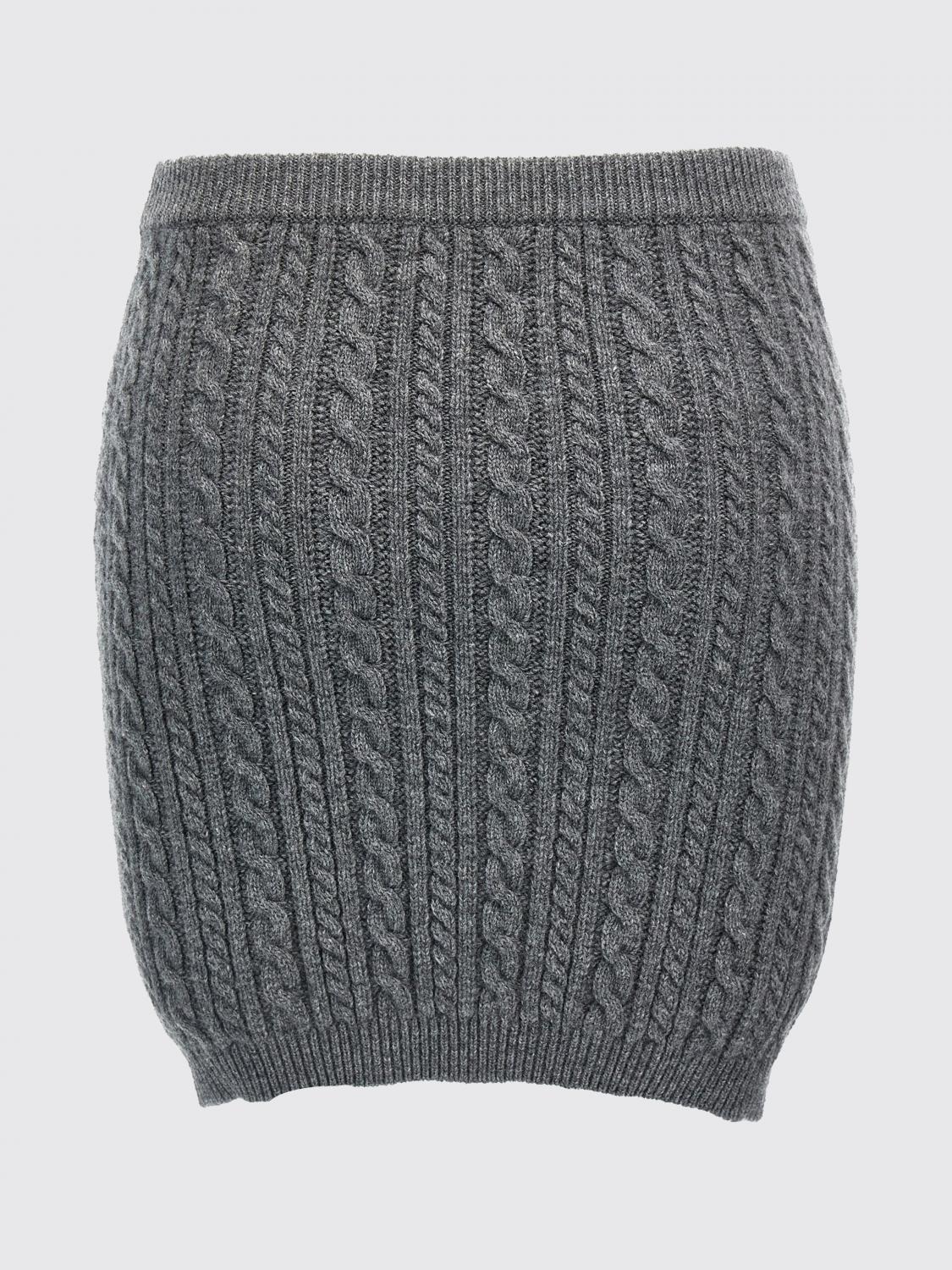 ALESSANDRA RICH ROCK: Rock damen Alessandra Rich, Grau - Img 2