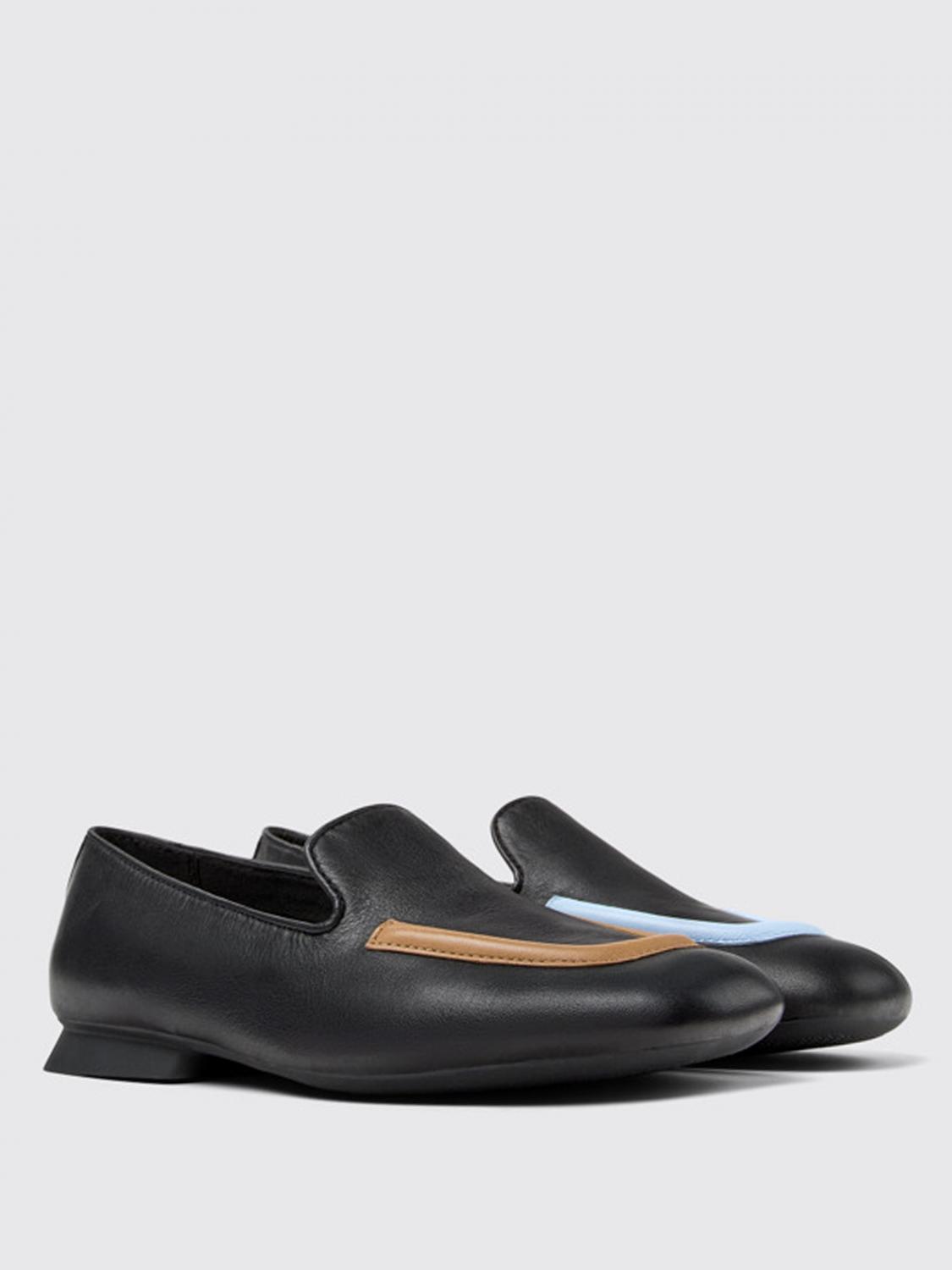Camper Twins leather loafers - Black | K201673-002 TWINS | GIGLIO.COM