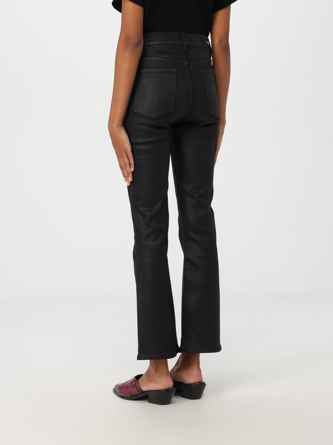 7 FOR ALL MANKIND JEANS: Jeans damen 7 For All Mankind, Schwarz - Img 2