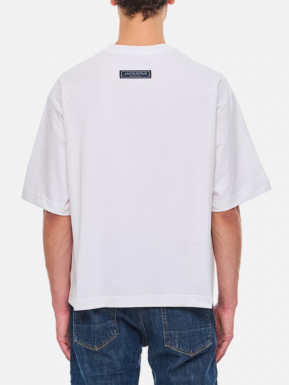 JACQUEMUS T-SHIRT: T-shirt men Jacquemus, White - Img 3