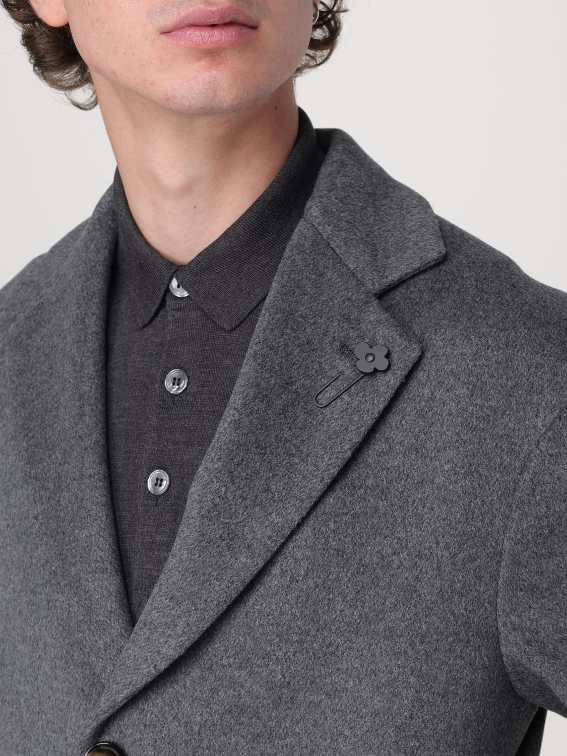 LARDINI MANTEAU: Manteau homme Lardini, Bleu - Img 4