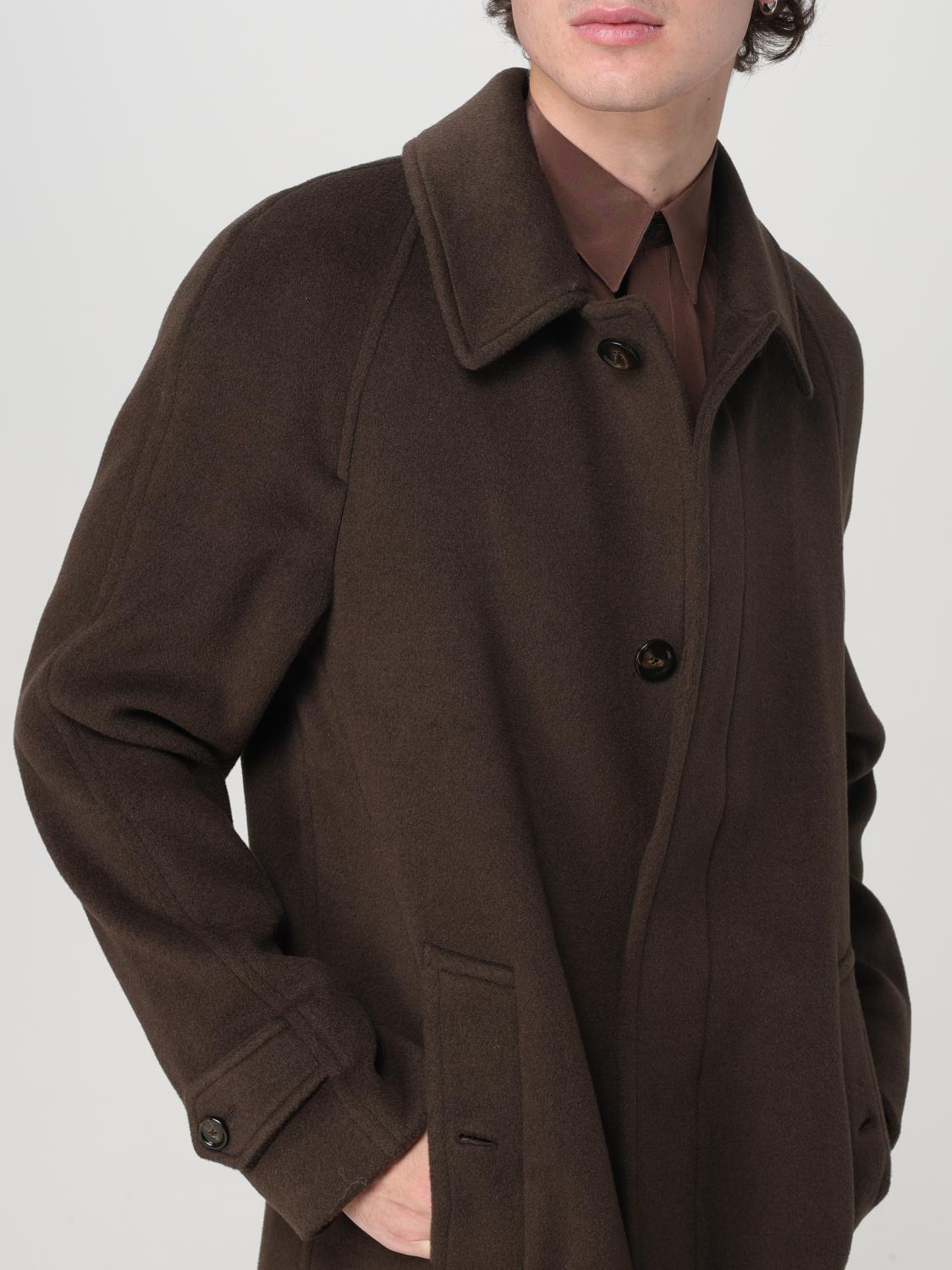 LARDINI MANTEAU: Manteau homme Lardini, Marron - Img 5