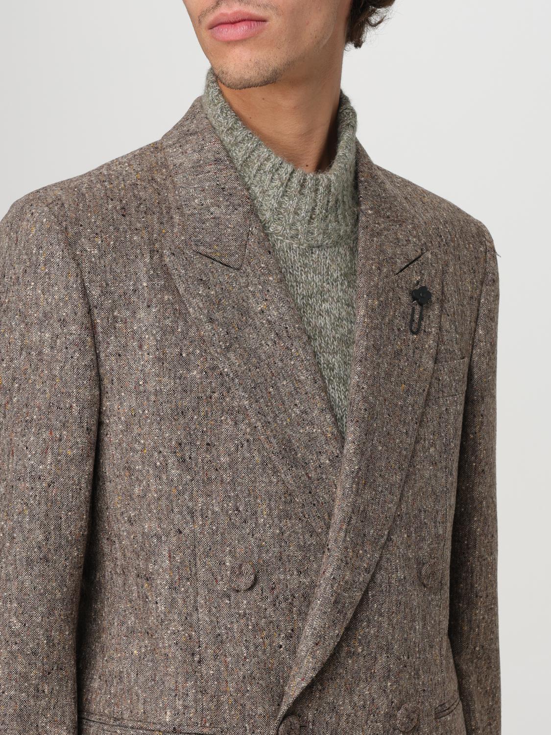 LARDINI BLAZER: Jacke herren Lardini, Braun - Img 4