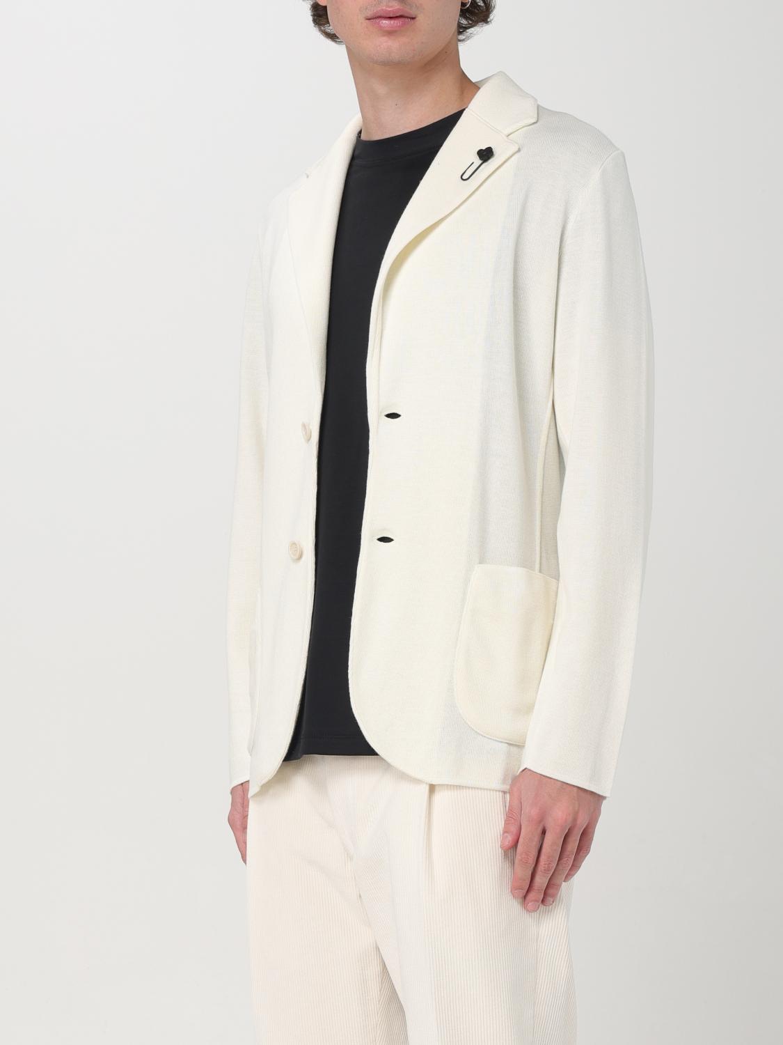 LARDINI BLAZER: Jacke herren Lardini, Weiß - Img 3