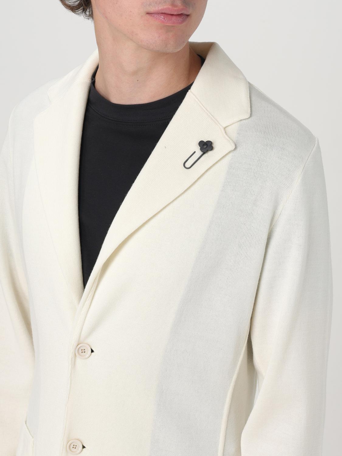 LARDINI BLAZER: Jacke herren Lardini, Weiß - Img 4