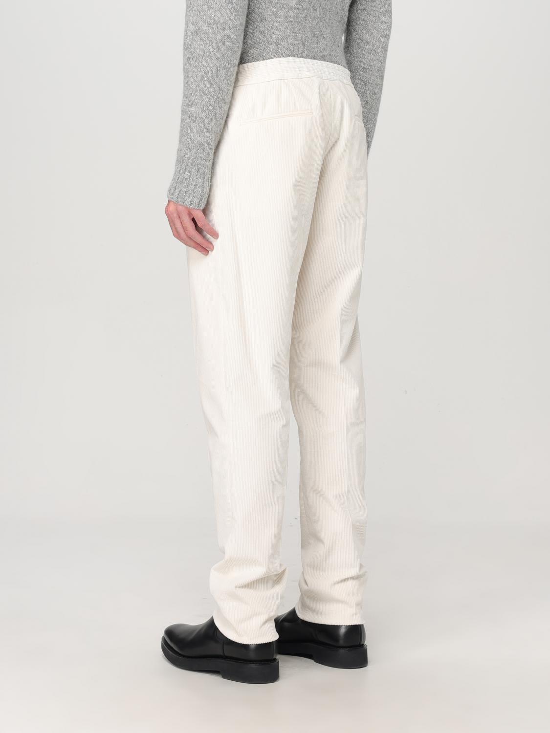 LARDINI PANTS: Pants men Lardini, White - Img 2