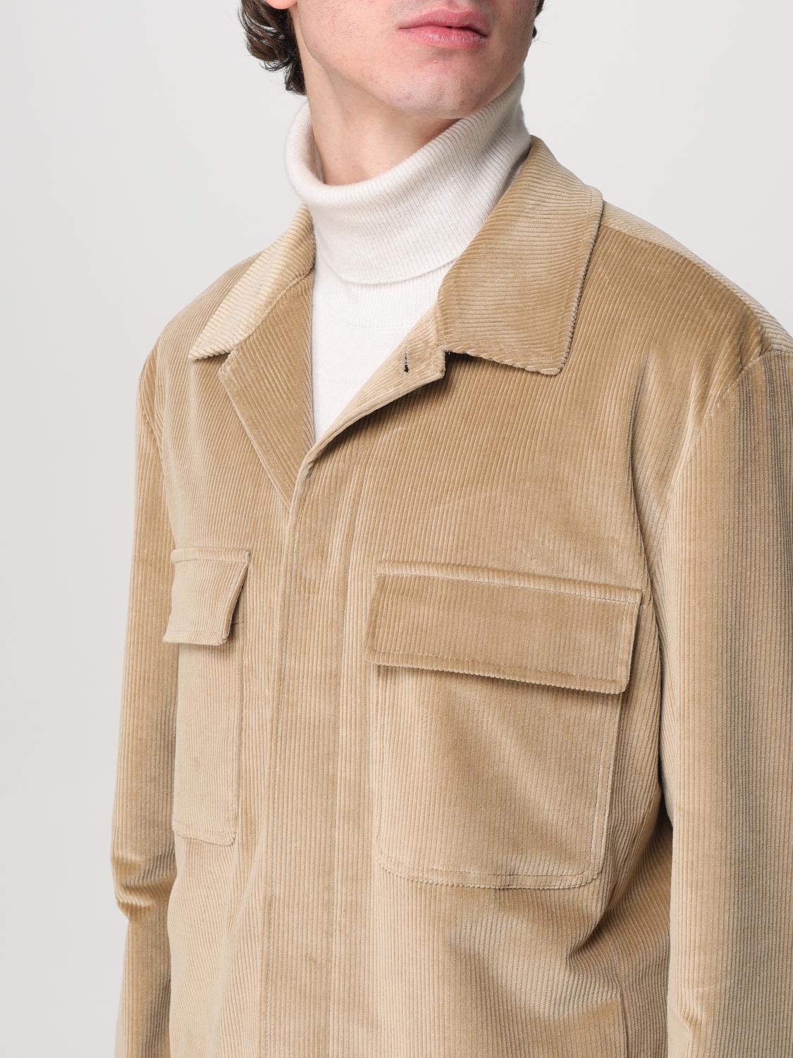 LARDINI JACKET: Jacket men Lardini, Camel - Img 4