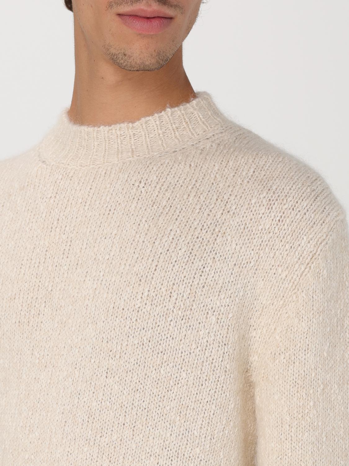 LARDINI SWEATER: Sweater men Lardini, White - Img 4