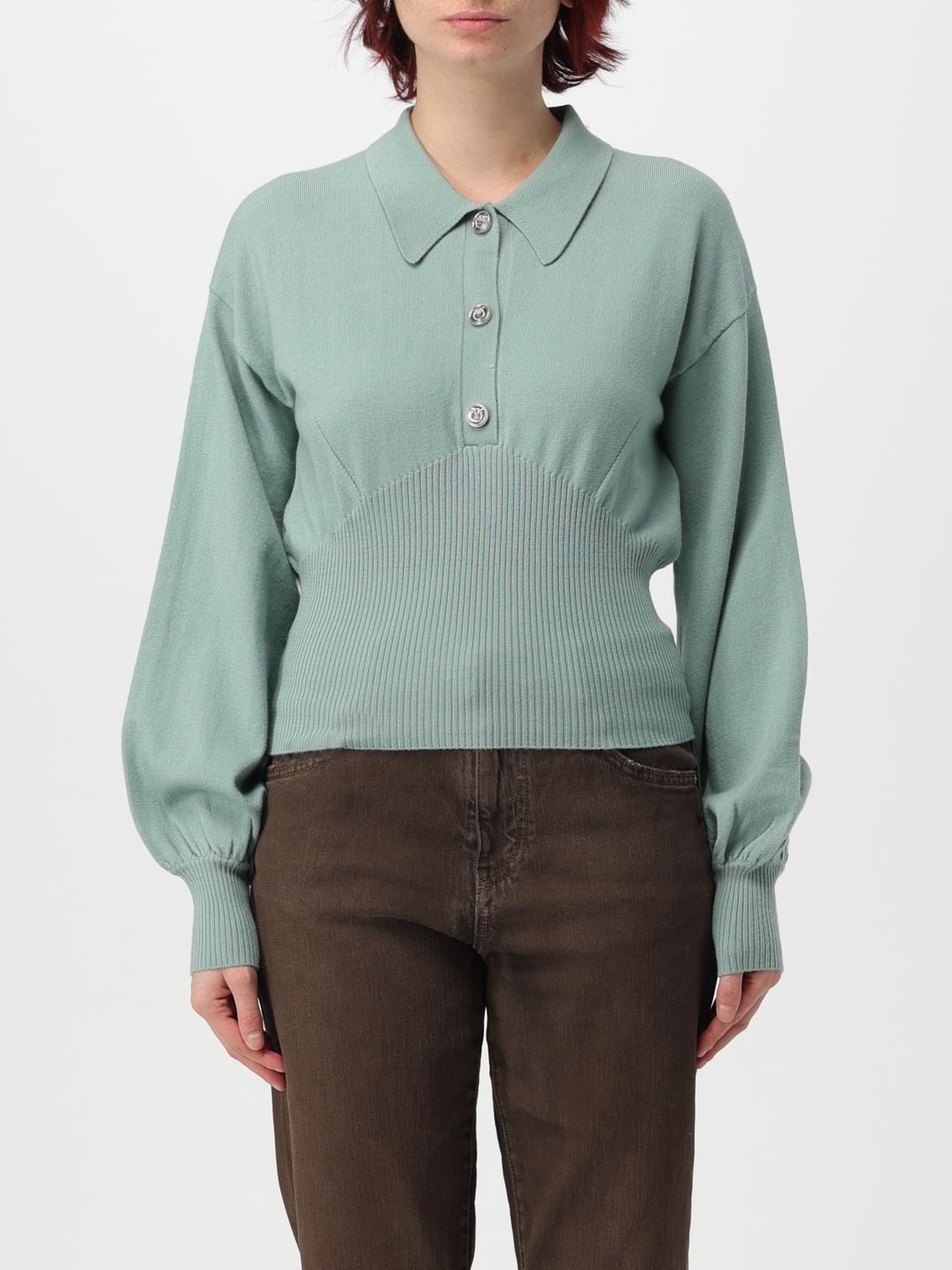 PINKO MAGLIA: Pullover Pinko in maglia , Verde - Img 1