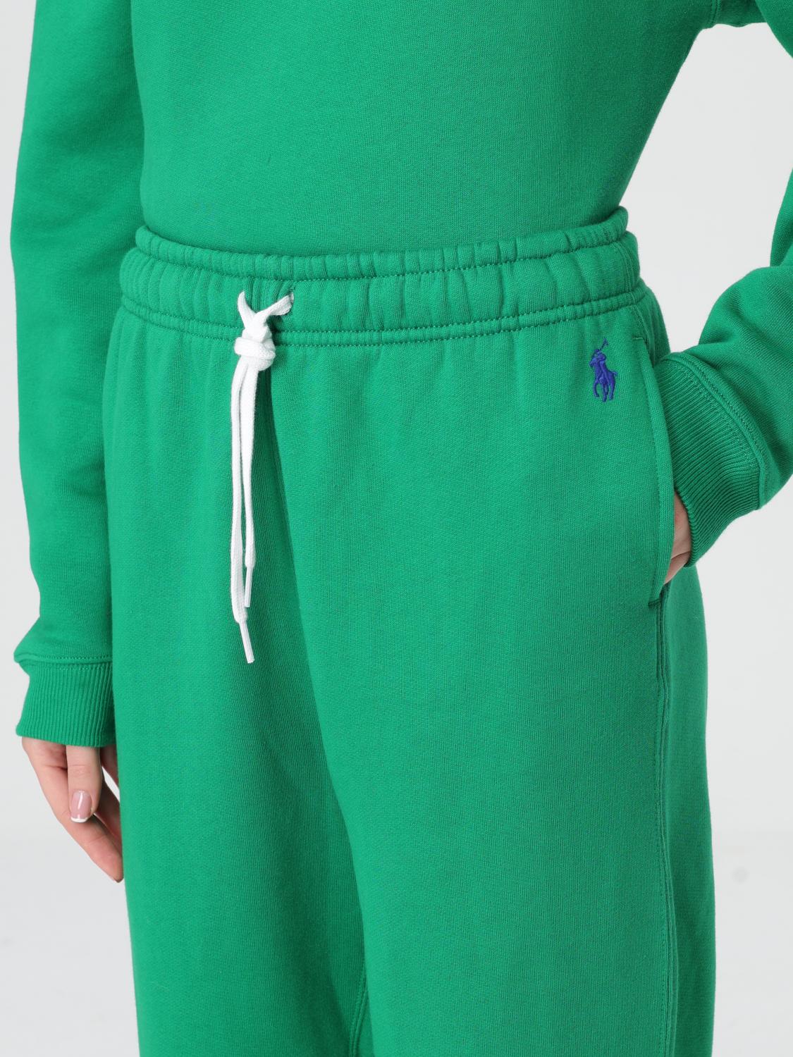 POLO RALPH LAUREN PANTS: Pants woman Polo Ralph Lauren, Green - Img 4