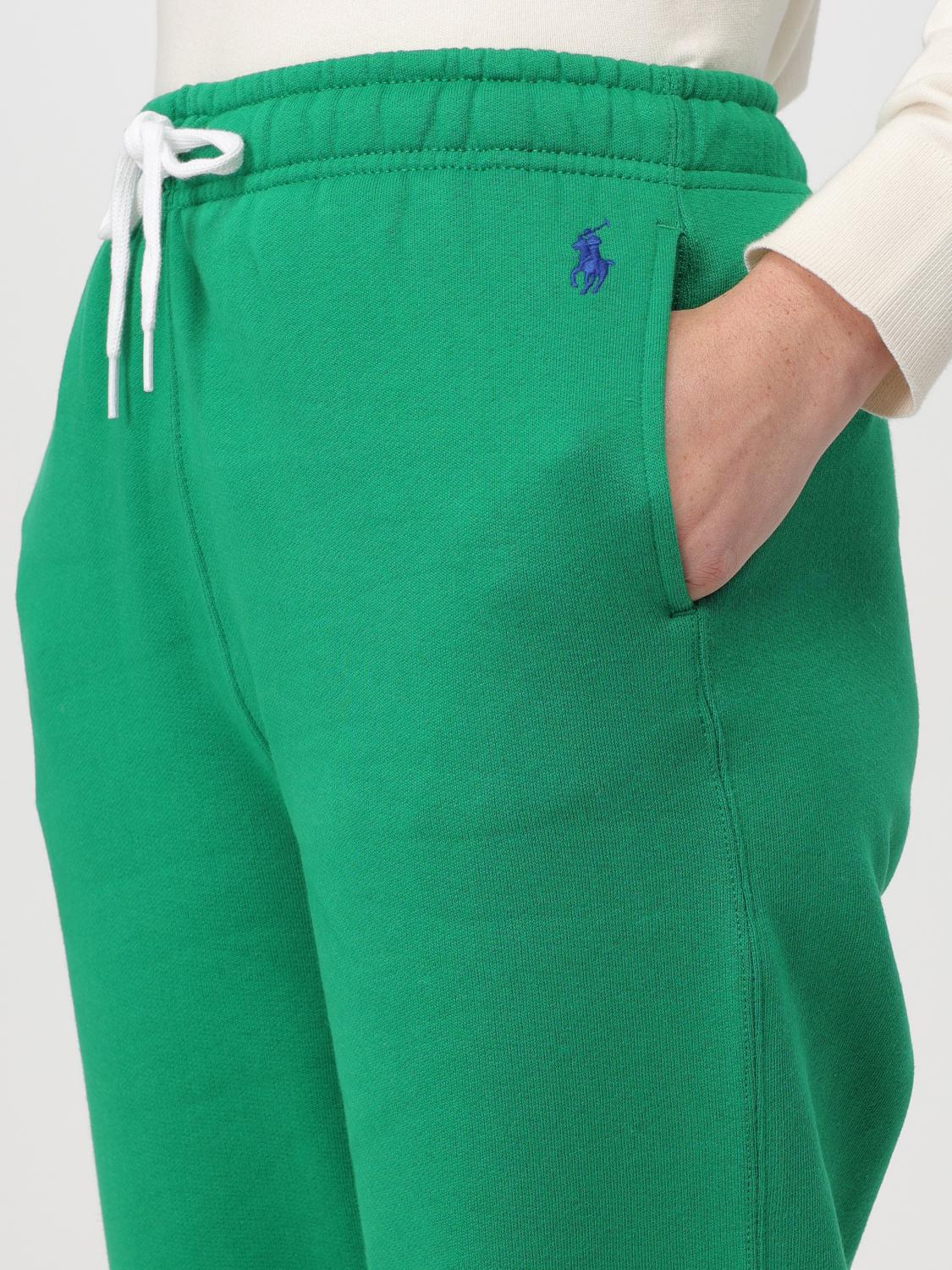 POLO RALPH LAUREN PANTS: Pants woman Polo Ralph Lauren, Moss Green - Img 3