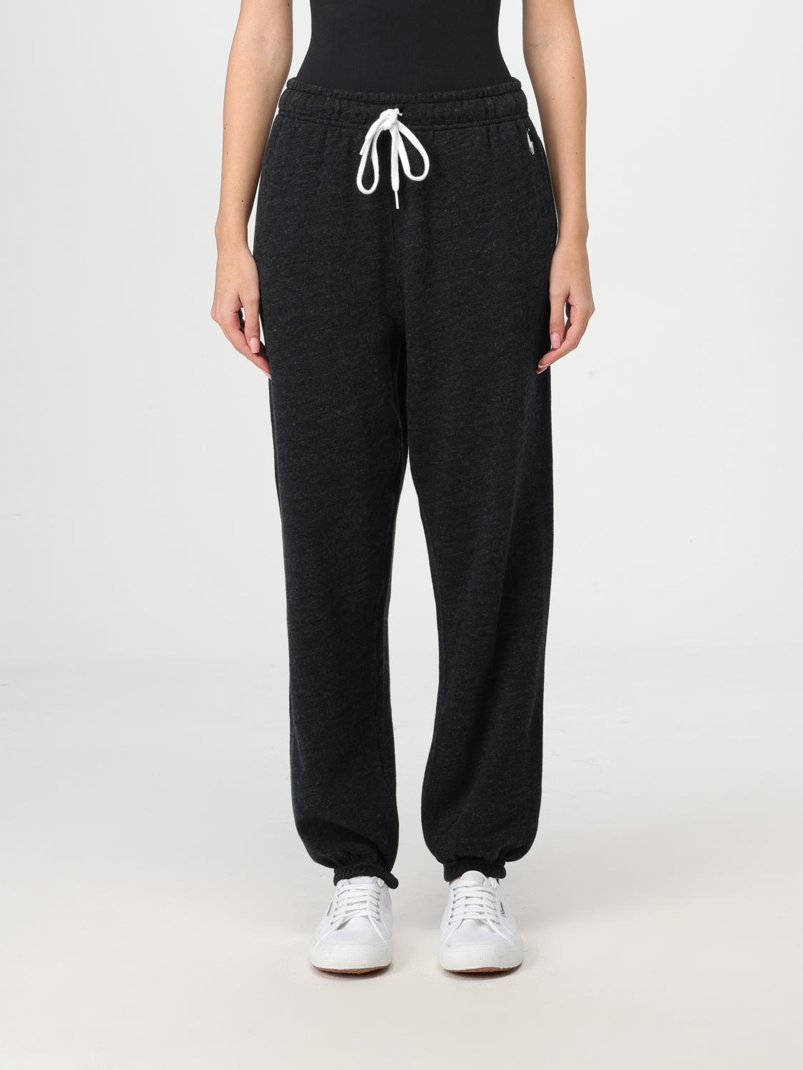 POLO RALPH LAUREN PANTS: Pants woman Polo Ralph Lauren, Black 1 - Img 1