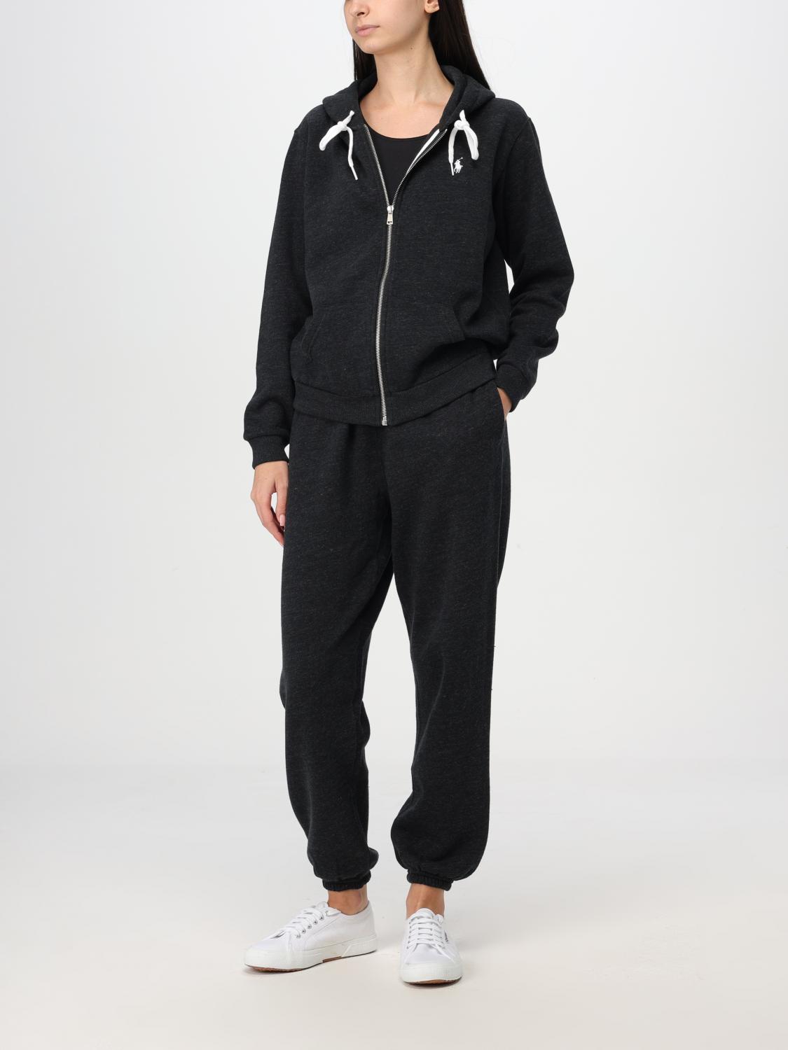 POLO RALPH LAUREN PANTS: Pants woman Polo Ralph Lauren, Black 1 - Img 2