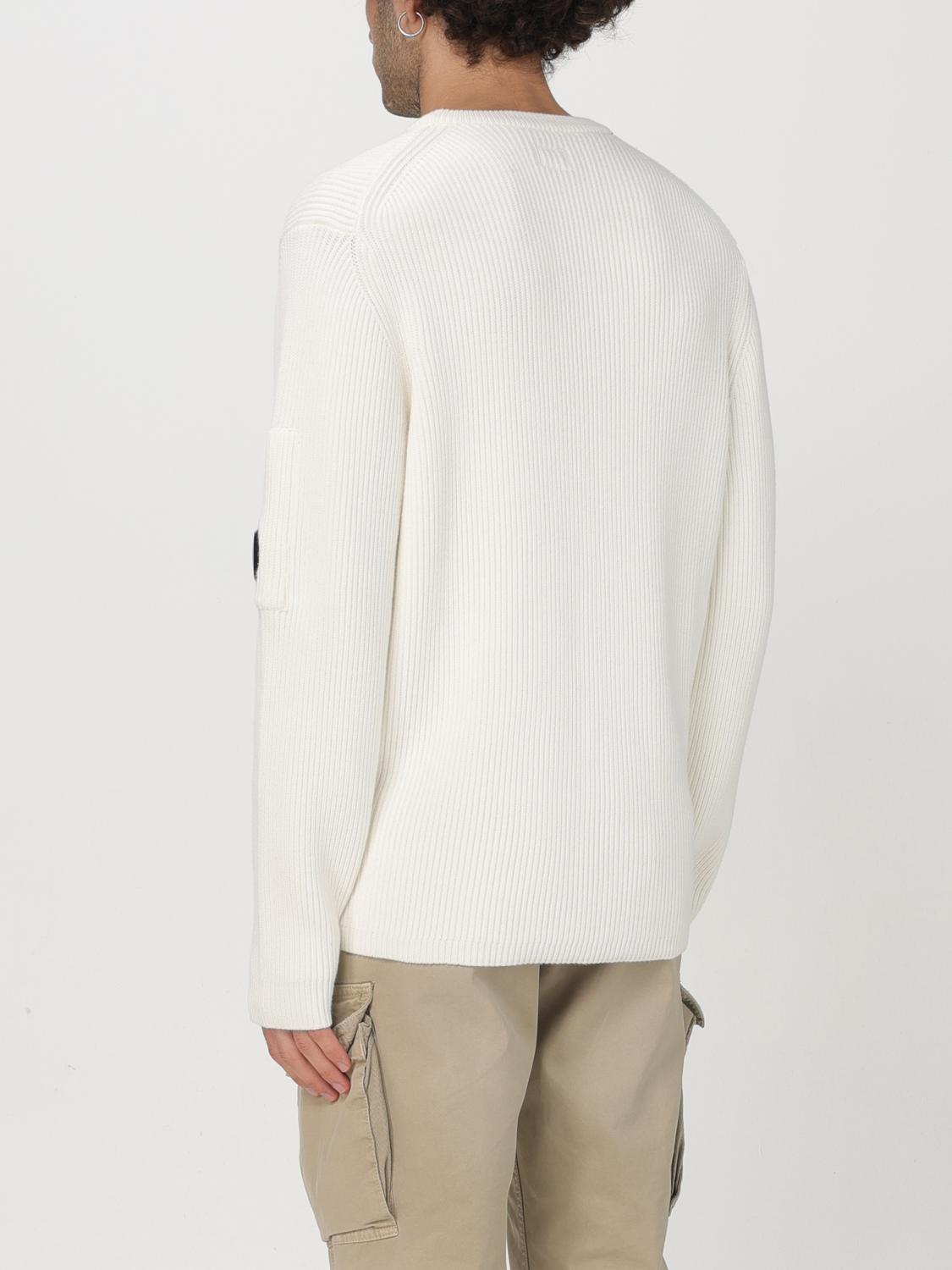 C.P. COMPANY SWEATER: Sweater men C.P. Company, White - Img 2