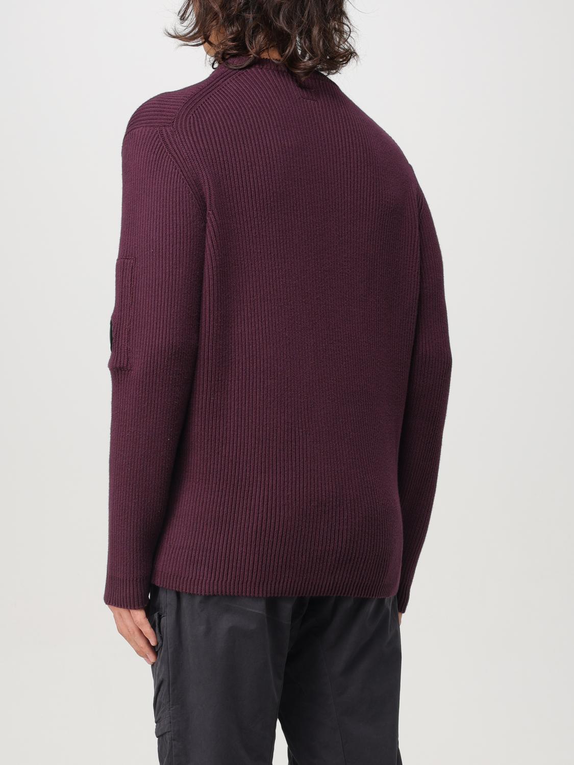 C.P. COMPANY SWEATER: Sweater men C.P. Company, Burgundy - Img 2