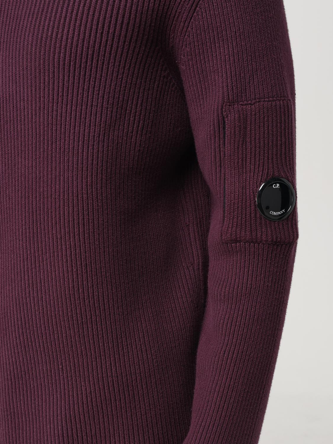 C.P. COMPANY SWEATER: Sweater men C.P. Company, Burgundy - Img 3