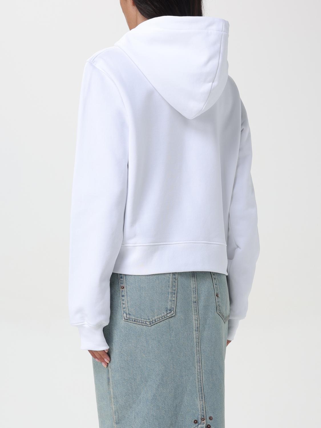 MOSCHINO COUTURE SWEAT-SHIRT: Pull femme Moschino Couture, Blanc - Img 3