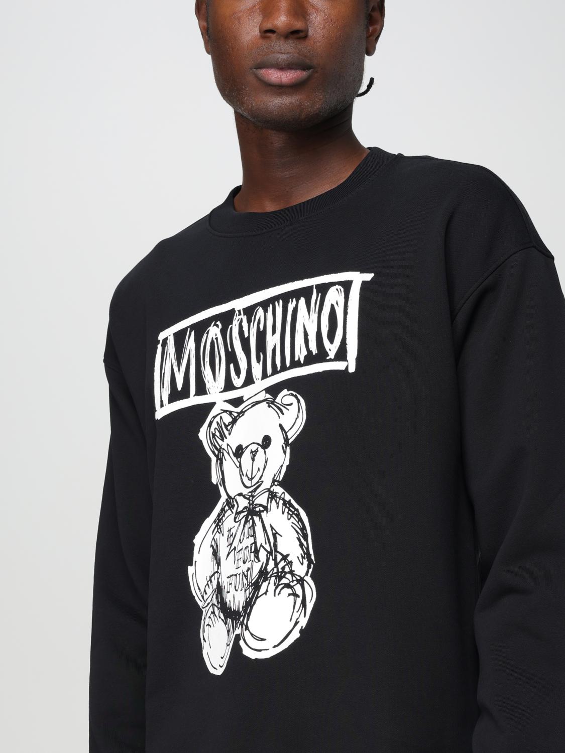 MOSCHINO COUTURE SUDADERA: Sudadera hombre Moschino Couture, Negro - Img 4