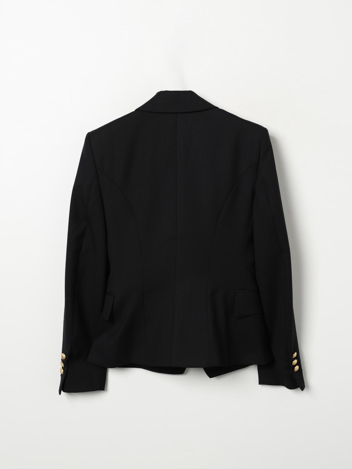 BALMAIN BLAZER: Jacket kids Balmain, Black - Img 2