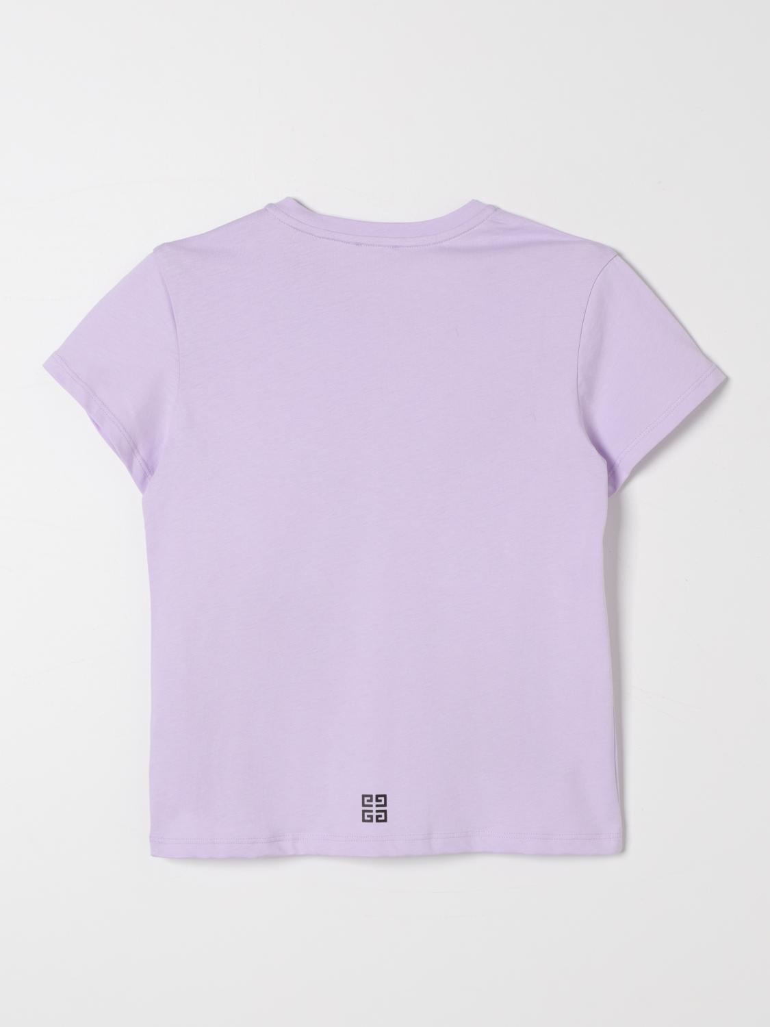 GIVENCHY T-SHIRT: T-shirt kids Givenchy, Lilac - Img 2