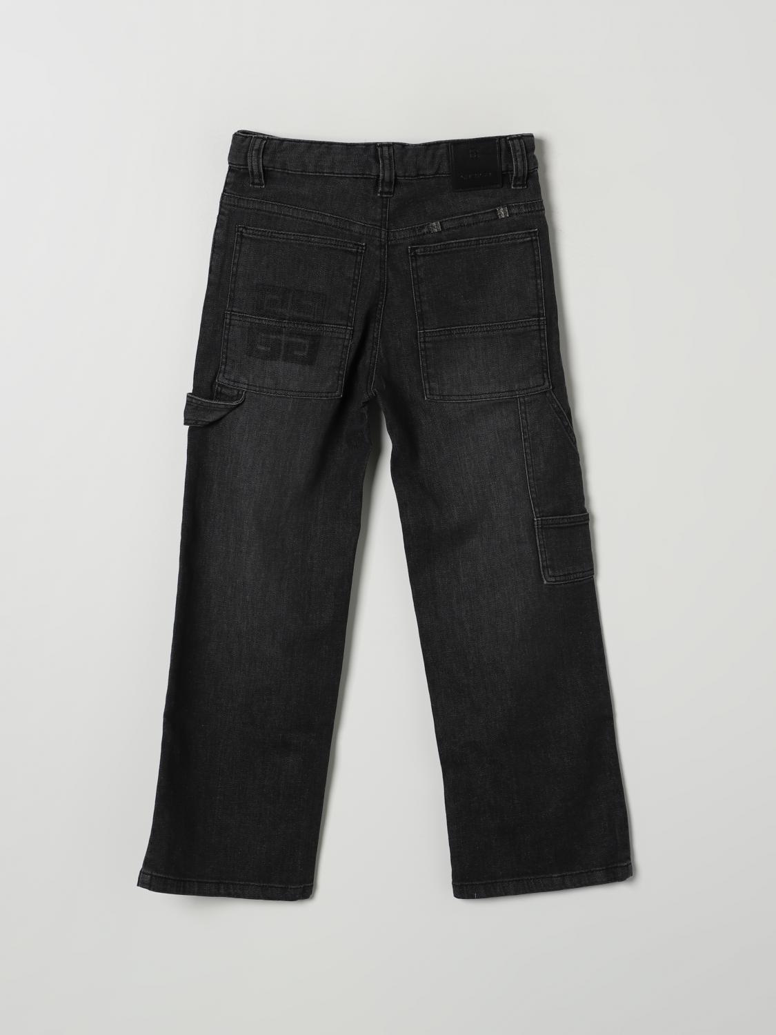 GIVENCHY JEANS: Jeans kinder Givenchy, Schwarz - Img 2