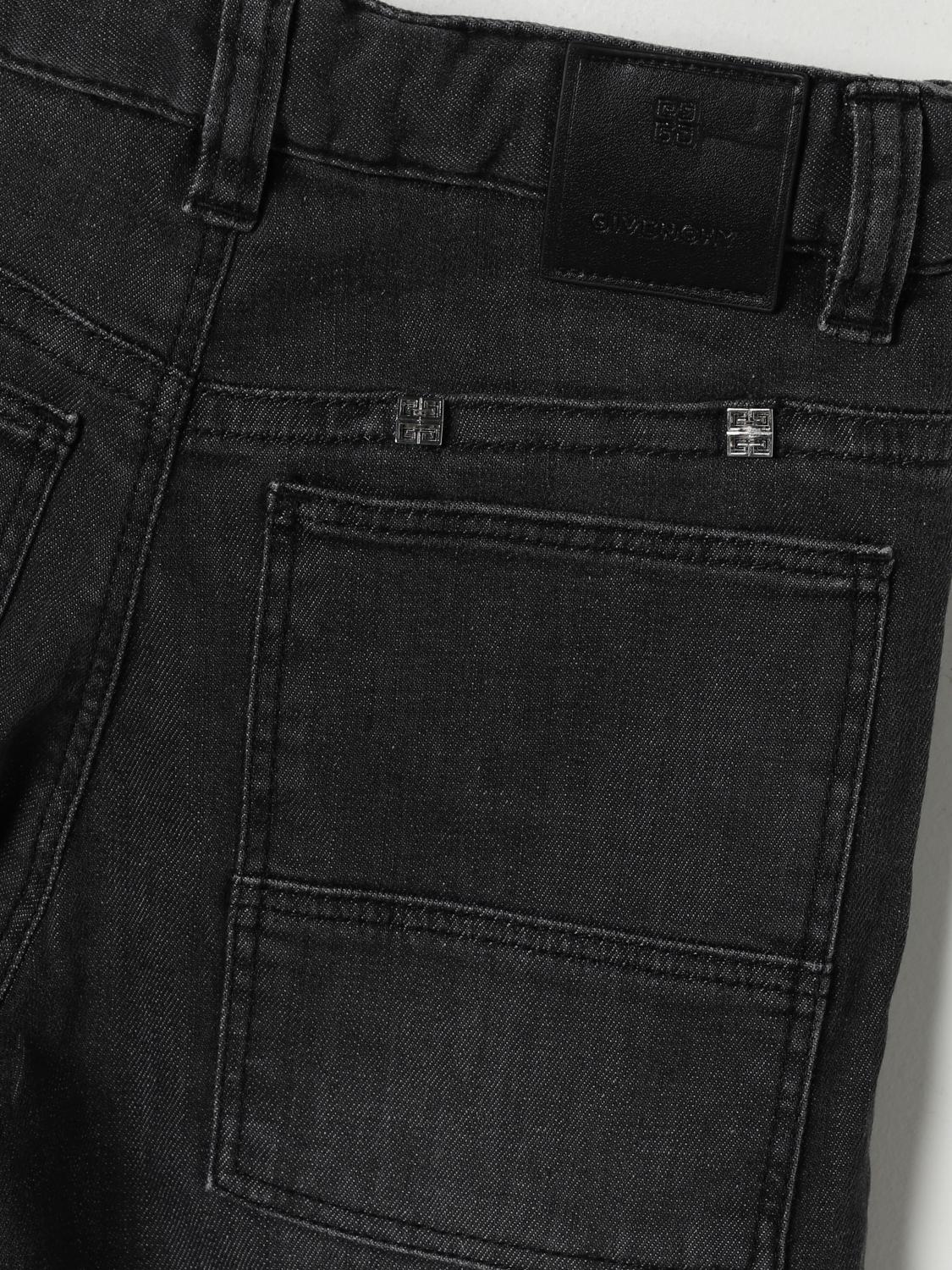 GIVENCHY JEANS: Jeans kinder Givenchy, Schwarz - Img 3