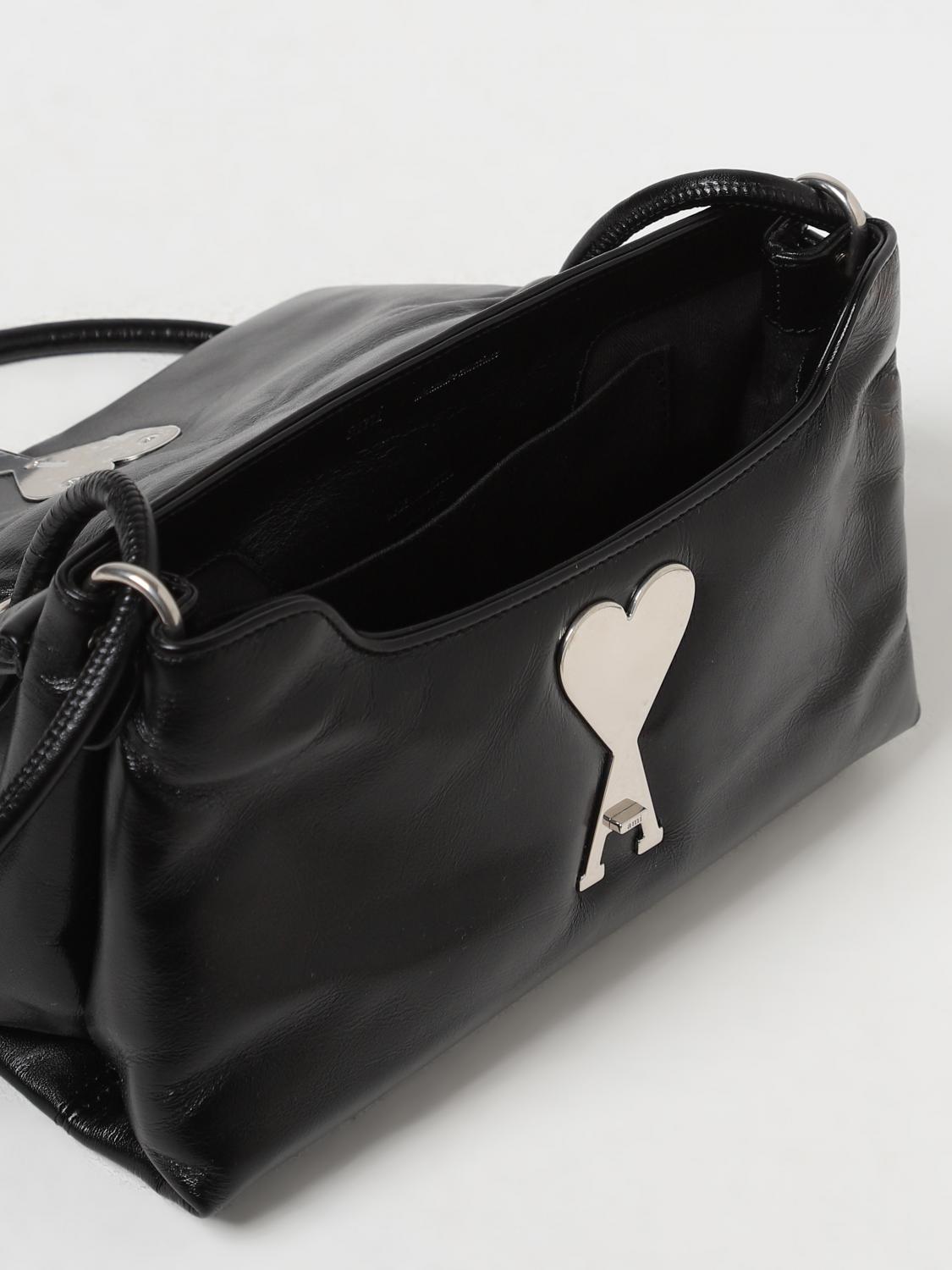 AMI PARIS BAG: Bags men Ami Paris, Black - Img 3