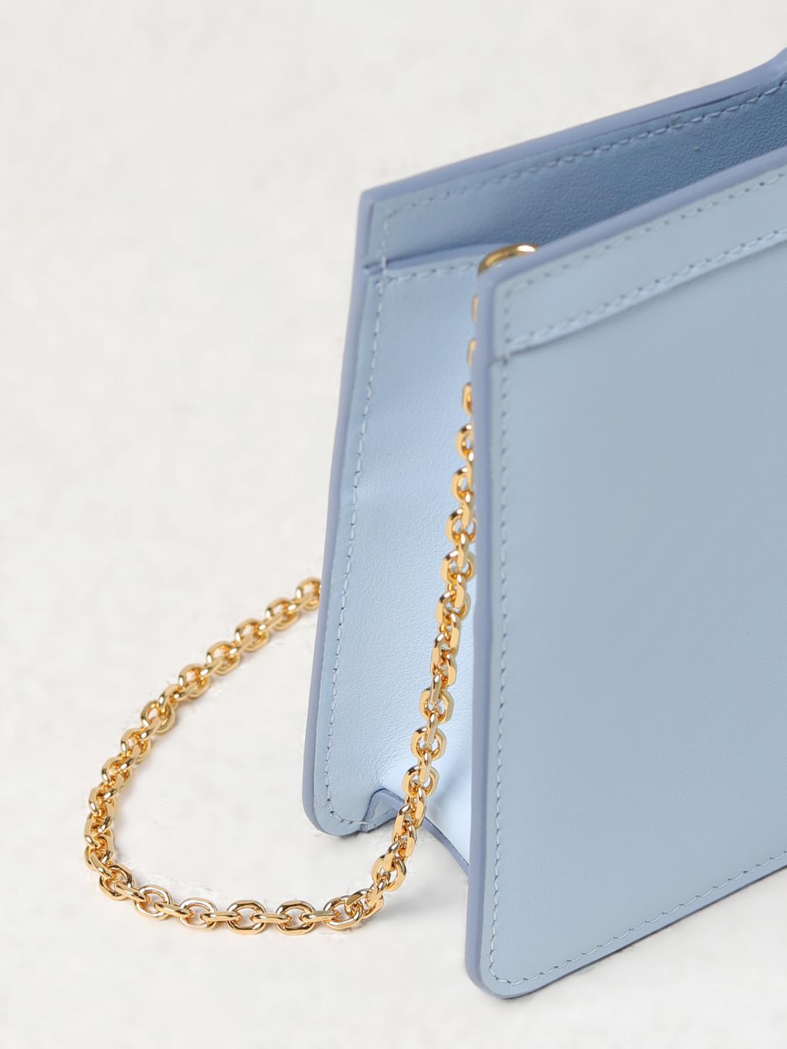 MARNI 財布: Marni Tropicalia レザーウォレット, スカイブルー - Img 3