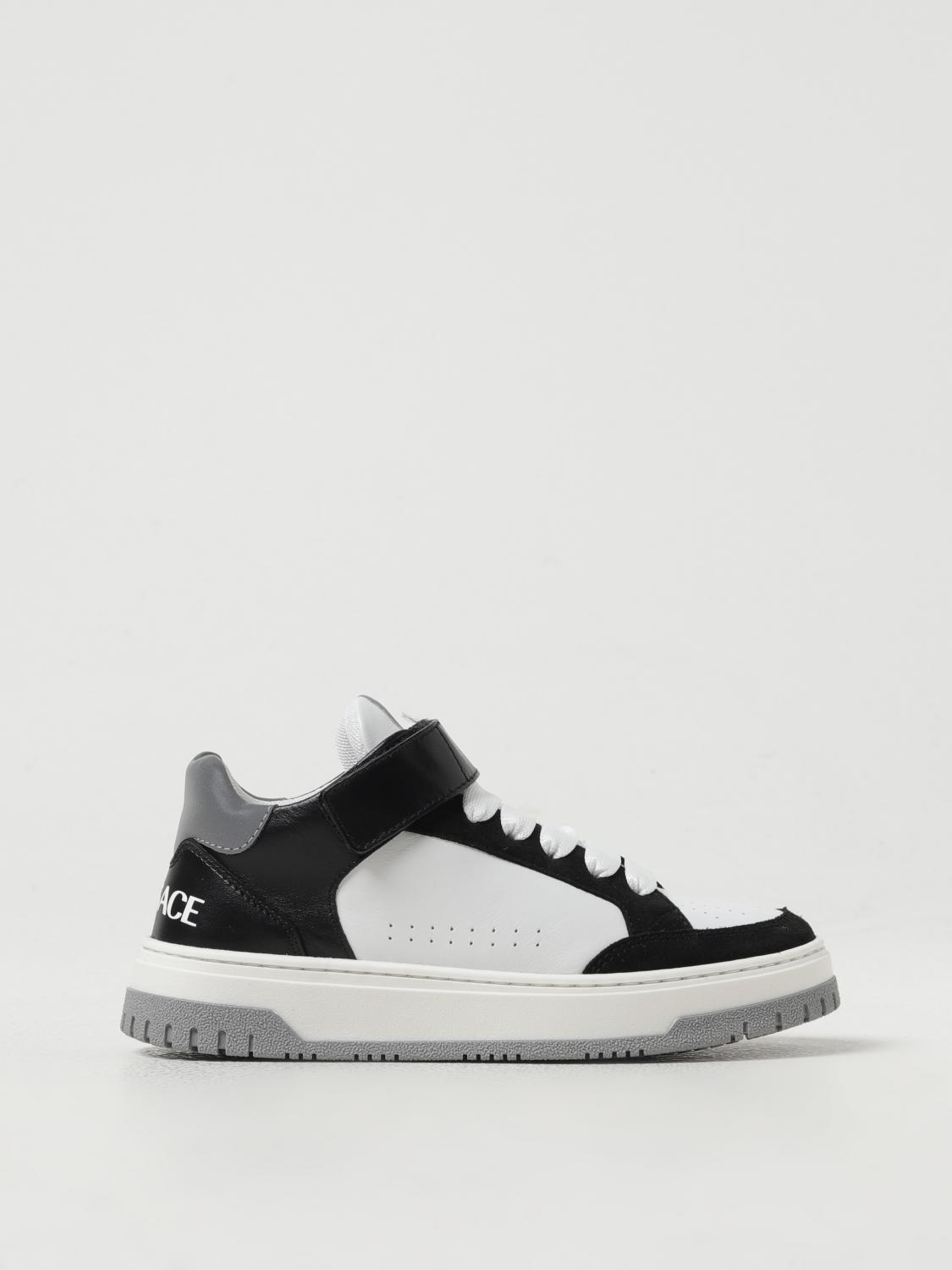 VERSACE BASKETS: Chaussures enfant Versace, Blanc - Img 1