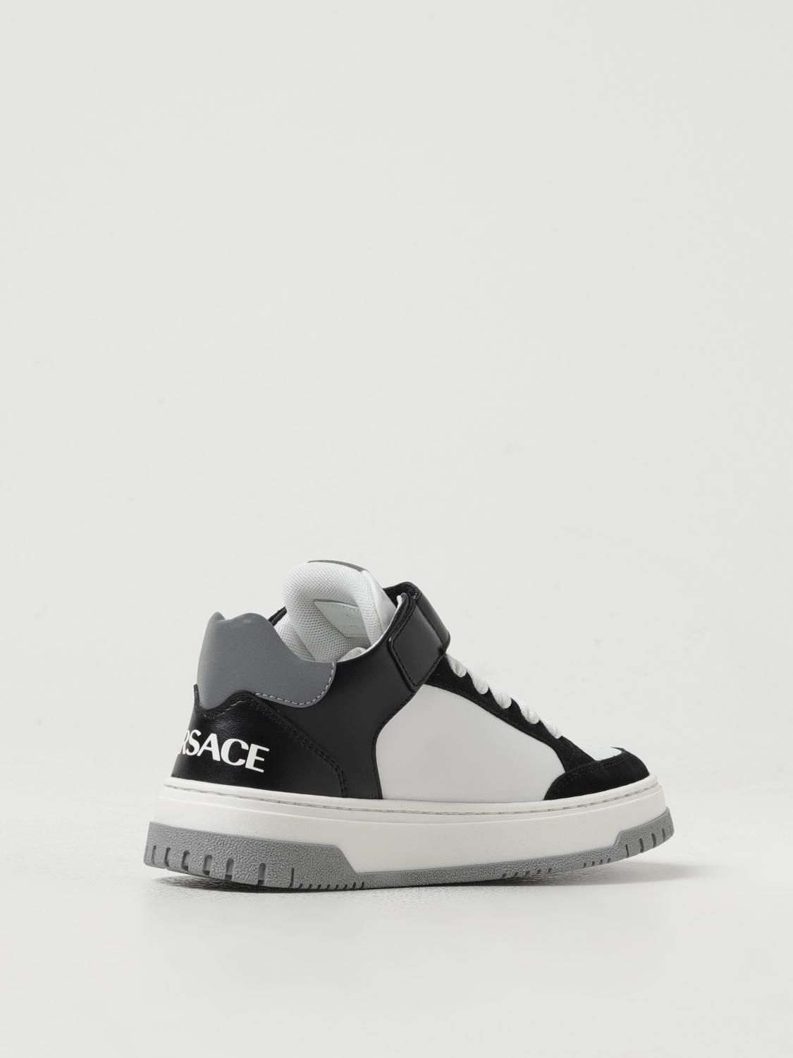 VERSACE BASKETS: Chaussures enfant Versace, Blanc - Img 3