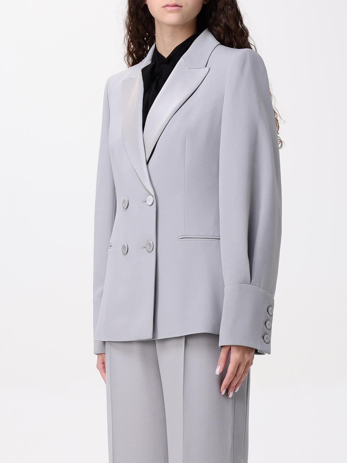 ALBERTA FERRETTI BLAZER: Veste femme Alberta Ferretti, Gris - Img 4