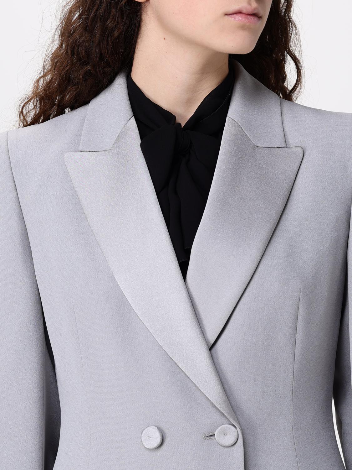 ALBERTA FERRETTI BLAZER: Veste femme Alberta Ferretti, Gris - Img 5