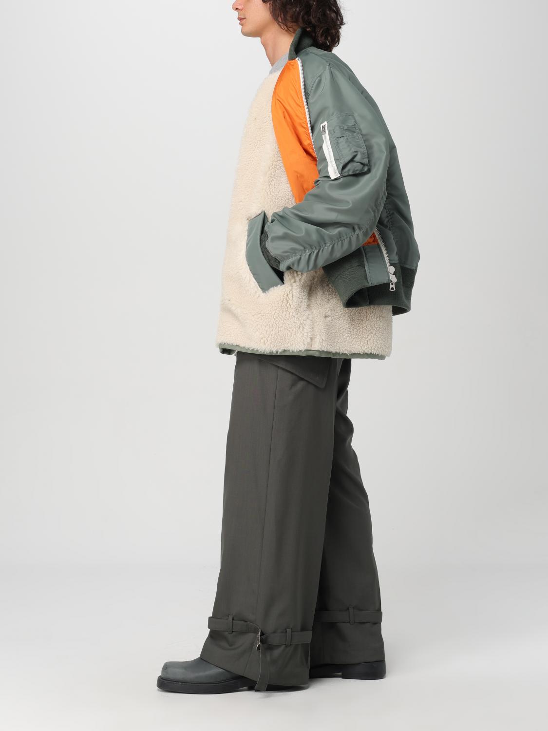 SACAI JACKET: Jacket men Sacai, Kaki - Img 2