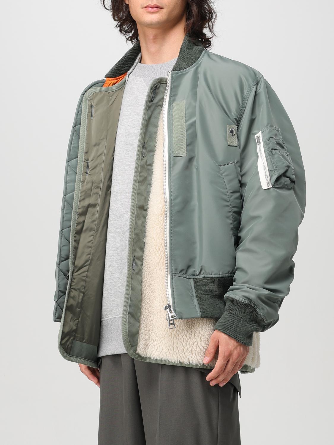 SACAI JACKET: Jacket men Sacai, Kaki - Img 4