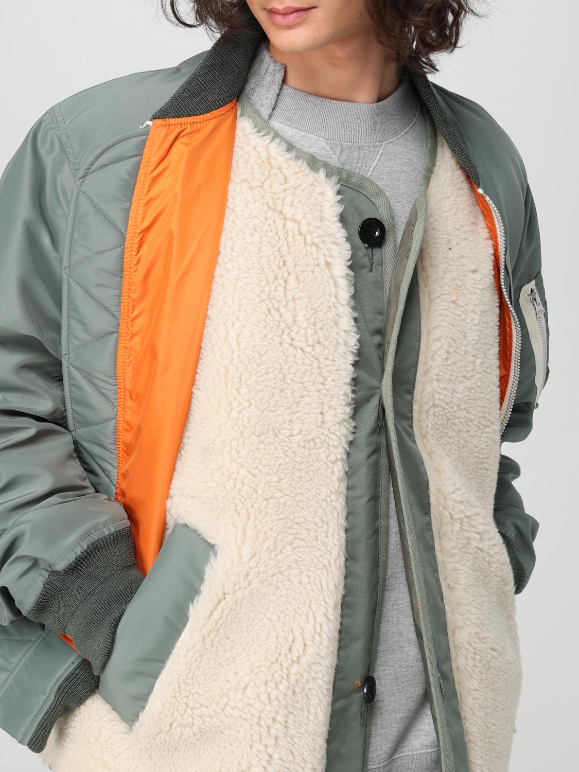 SACAI JACKET: Jacket men Sacai, Kaki - Img 5