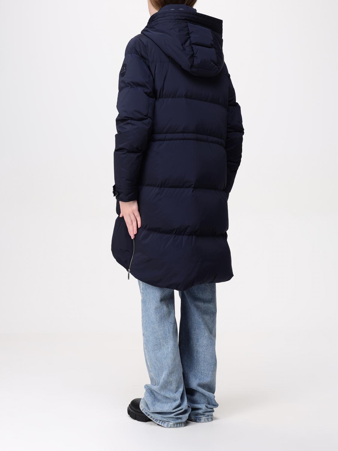 WOOLRICH ABRIGO: Abrigo mujer Woolrich, Azul Oscuro - Img 2