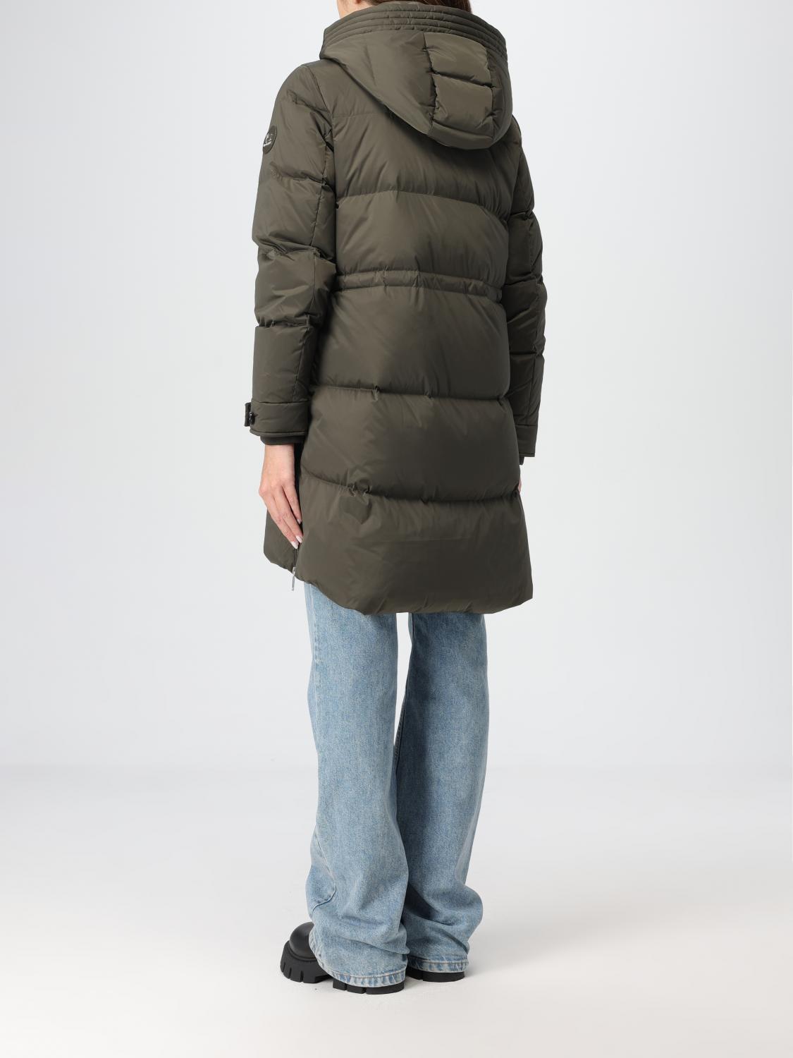 WOOLRICH ABRIGO: Abrigo mujer Woolrich, Verde - Img 2