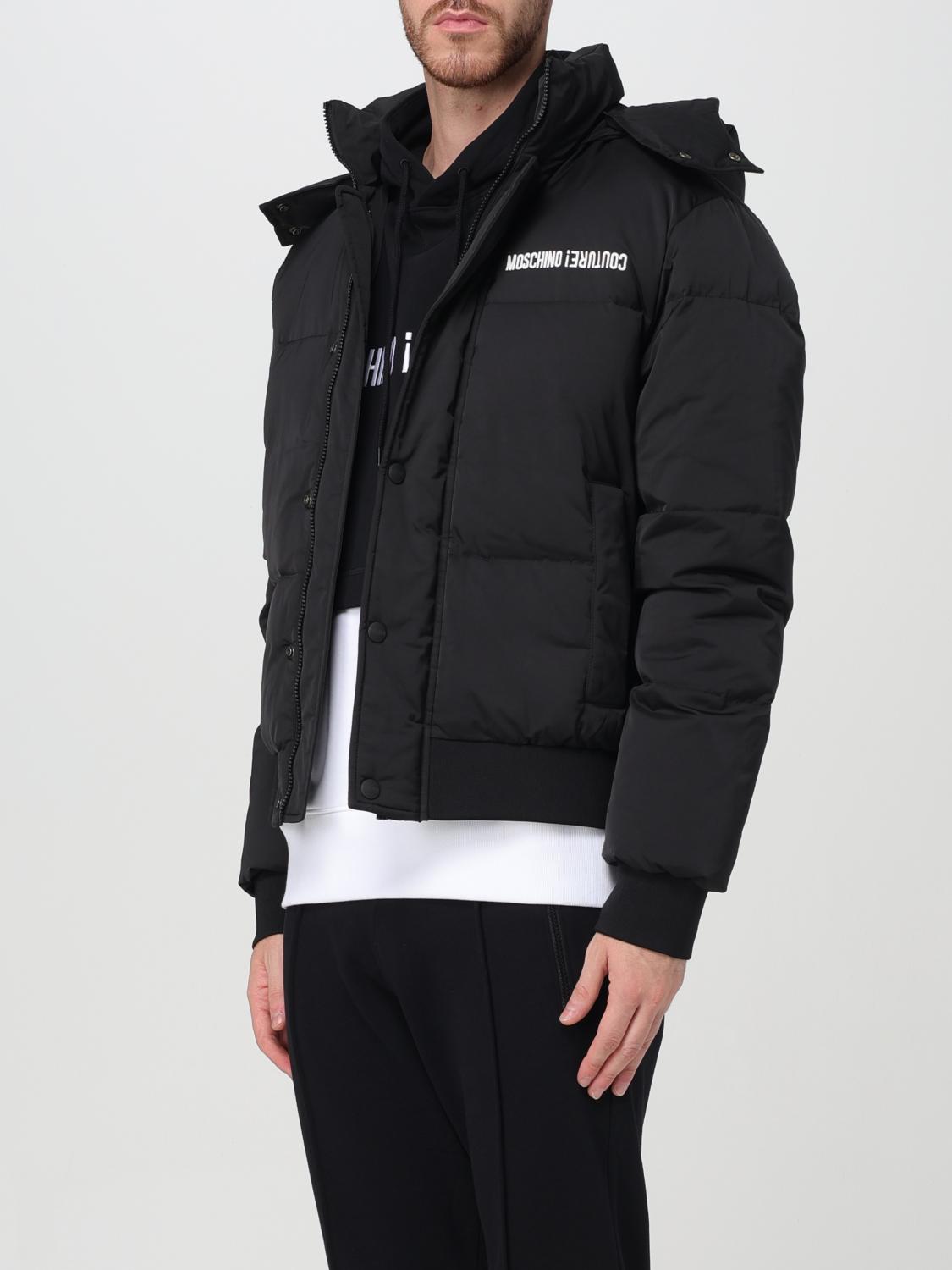 MOSCHINO COUTURE フード付きジャケット Moschino Couture Coat men - Black | 06267017 | GIGLIO.COM