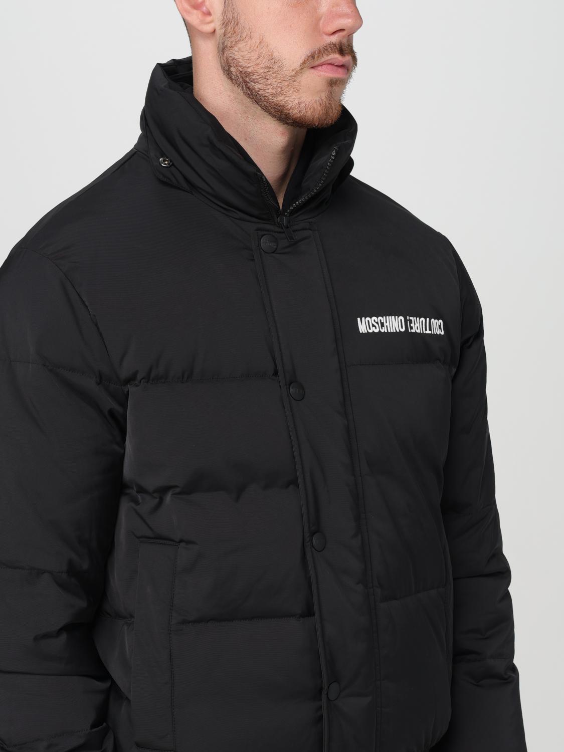 MOSCHINO COUTURE フード付きジャケット Moschino Couture Coat men - Black | 06267017 | GIGLIO.COM
