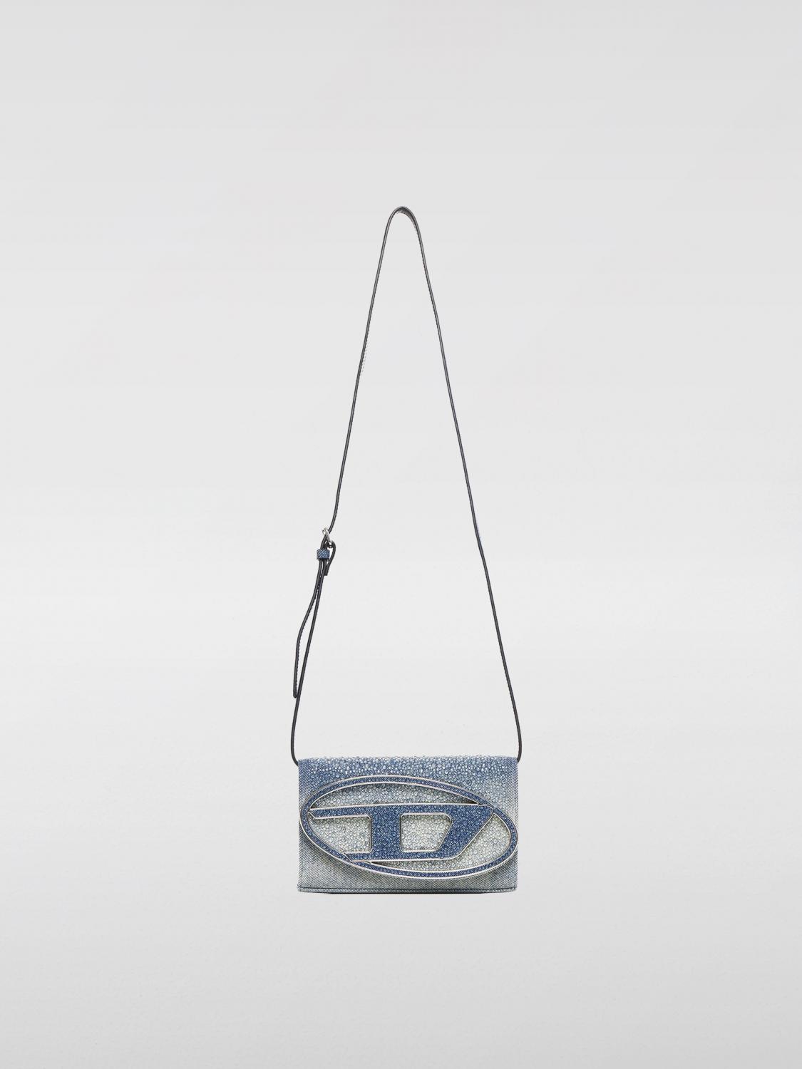 DIESEL WALLET: Wallet woman Diesel, Blue - Img 1