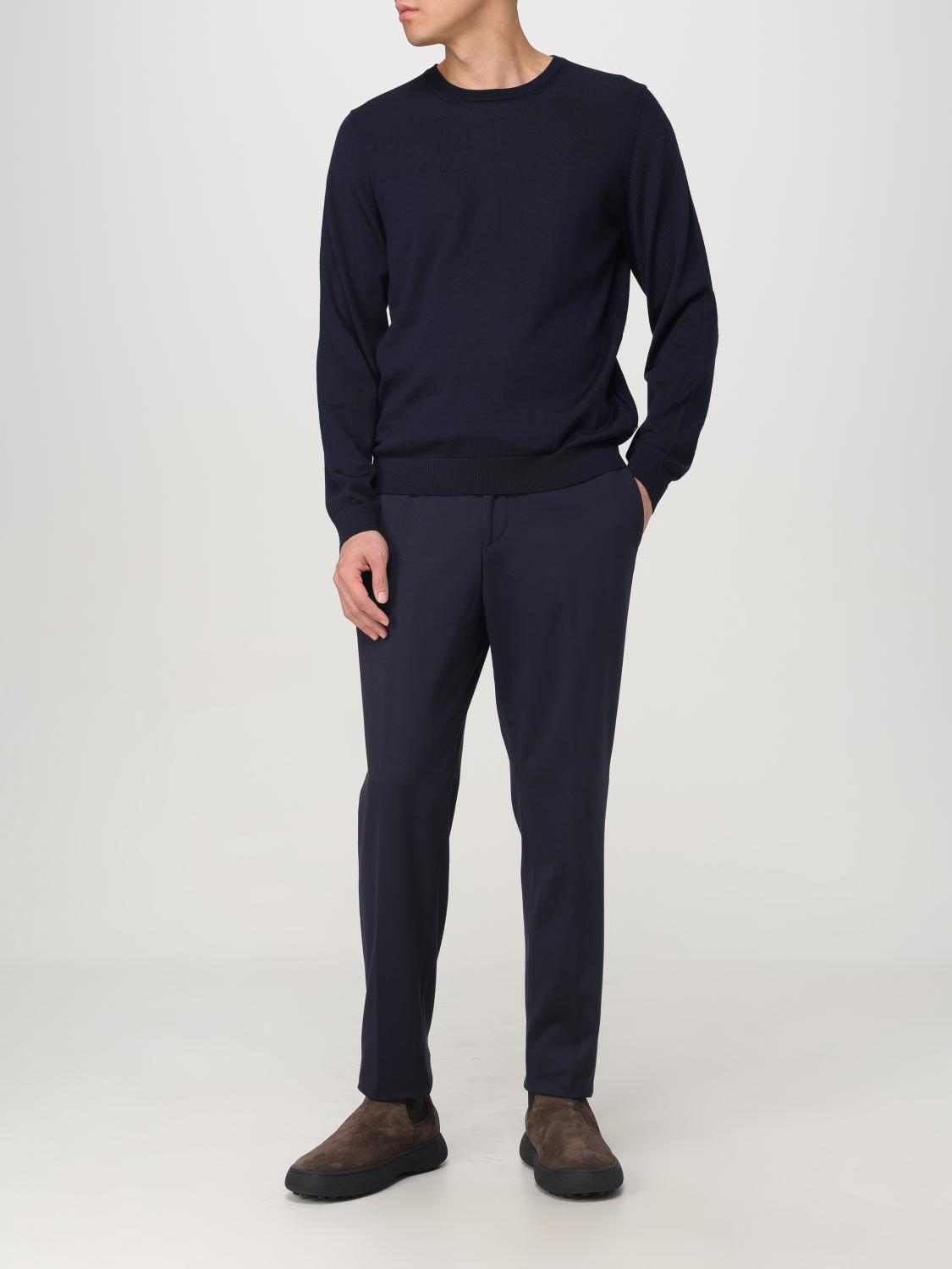 BOSS SWEATER: Sweater men Boss, Blue - Img 2