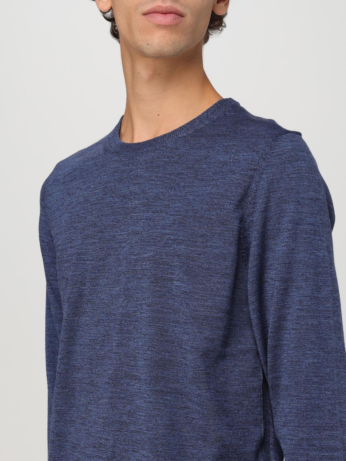 BOSS SWEATER: Sweater men Boss, Gnawed Blue - Img 3