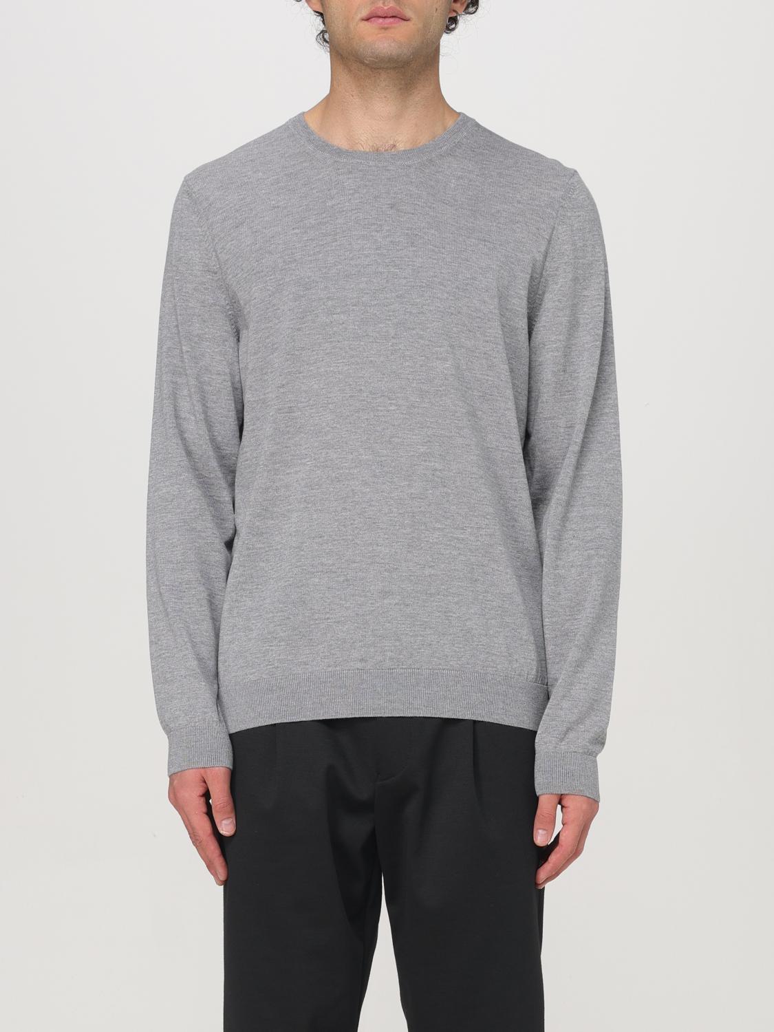 BOSS SWEATER: Sweater men Boss, Silver - Img 1