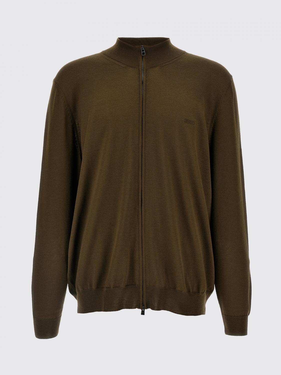 BOSS PULL: Pull homme Boss, Vert - Img 1