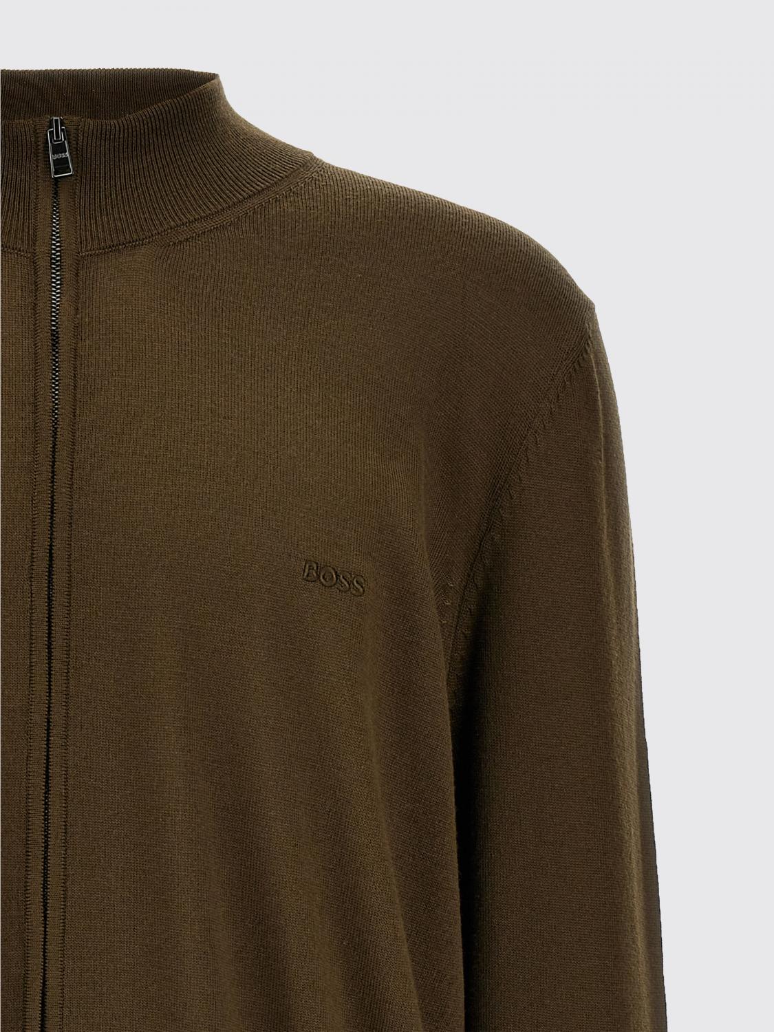 BOSS PULL: Pull homme Boss, Vert - Img 3