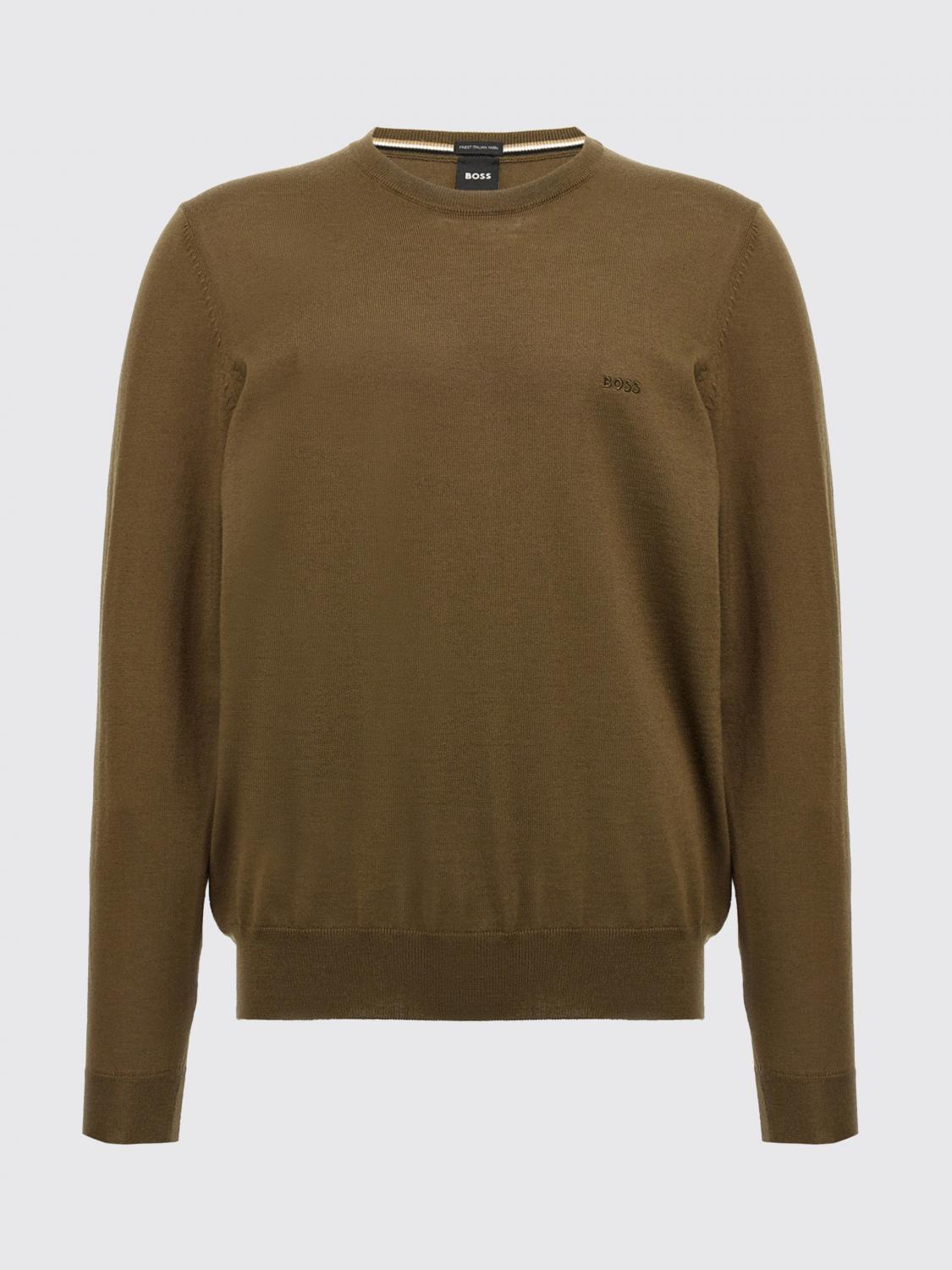 BOSS SWEATER: Sweater men Boss, Brown - Img 1