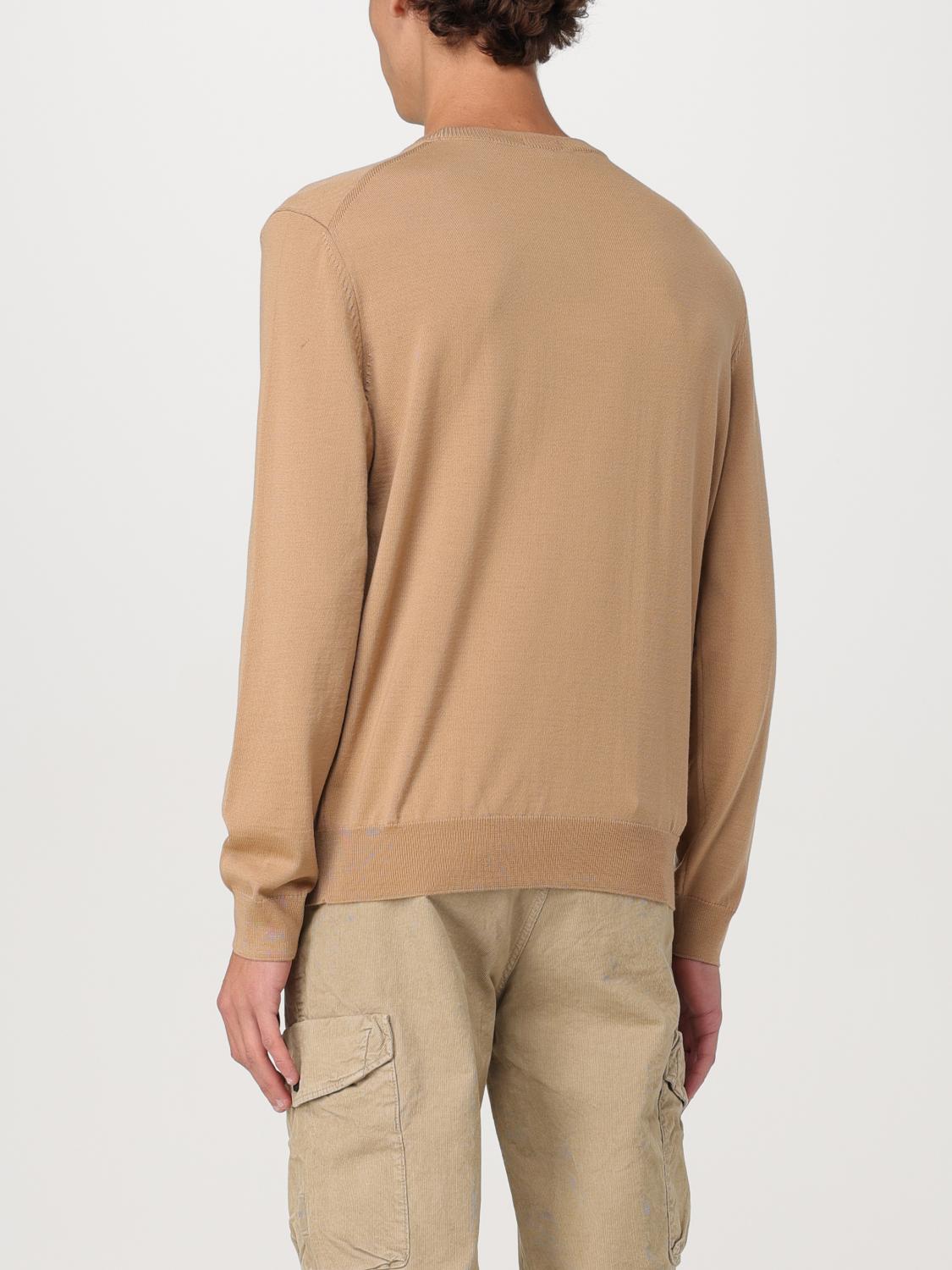 BOSS SWEATER: Sweater men Boss, Camel - Img 2