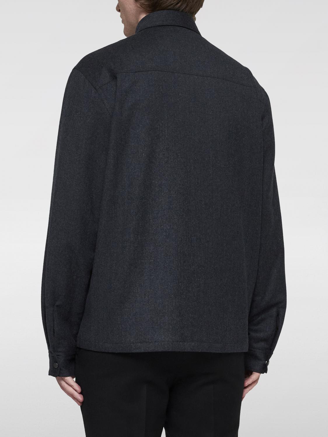 ZEGNA SHIRT: Shirt men Zegna, Grey - Img 2
