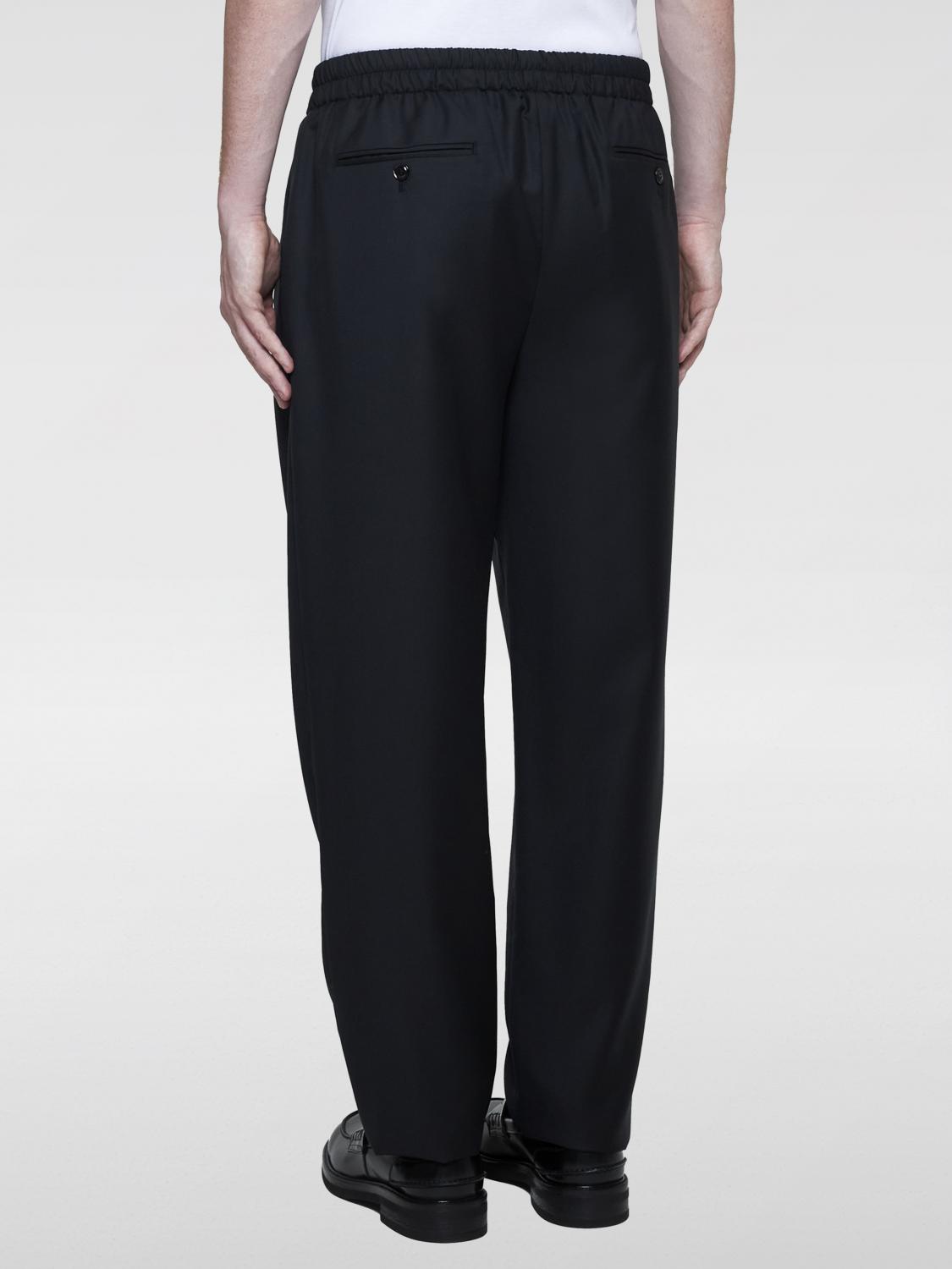 GIORGIO ARMANI PANTS: Pants men Giorgio Armani, Black - Img 2